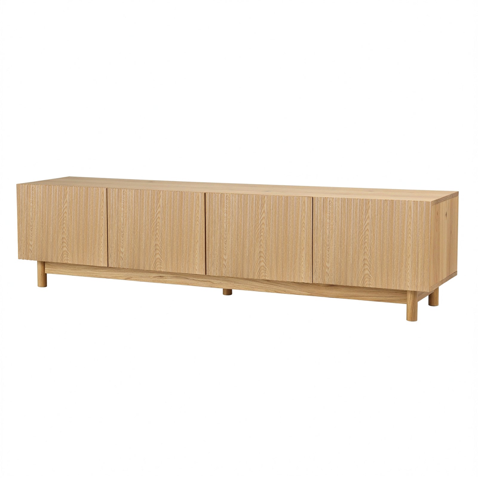Artiss TV Unit Entertainment Unit Storage Cabinet 180cm Pine-Furniture > Living Room > TV Units-PEROZ Accessories