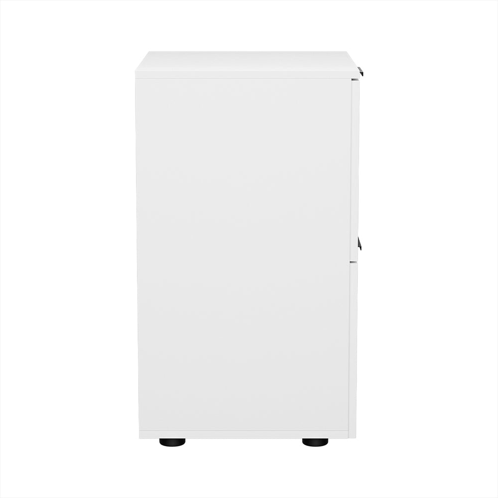 Artiss Filing Cabinet Files Storage Office Shelves File Organiser White 2 Drawer-Furniture > Office-PEROZ Accessories