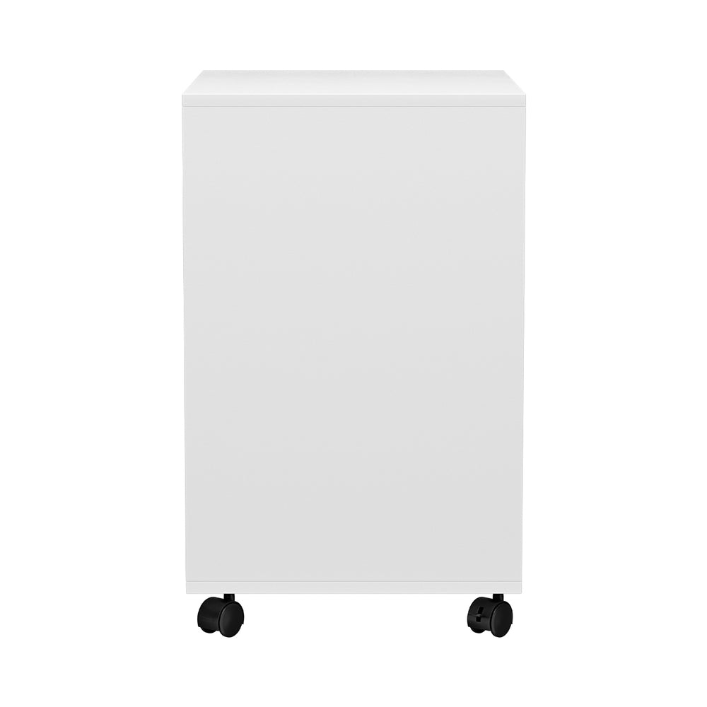 Artiss 5-Drawer Filing Cabinet Mobile Rolling Storage Cabinet Chest of Drawers Stand White-Furniture > Office-PEROZ Accessories