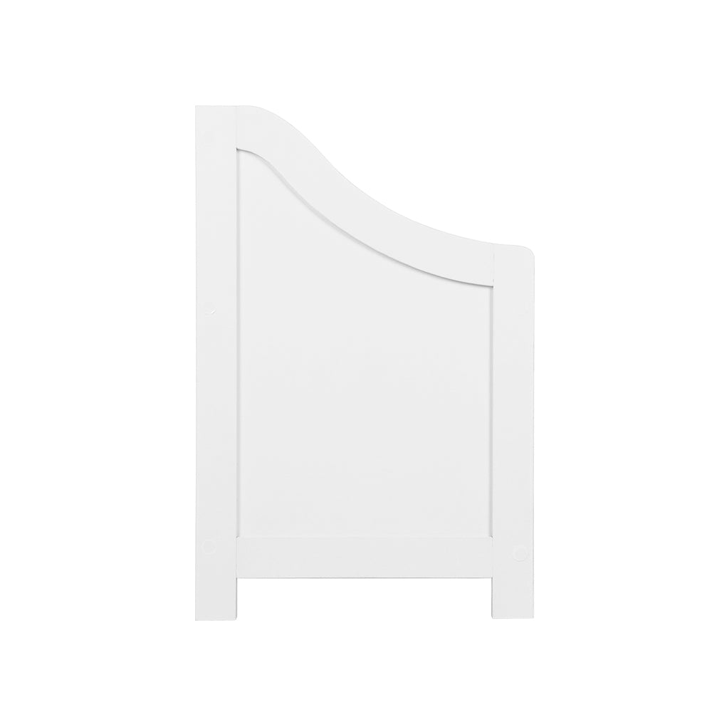 Keezi Kids Toy Box Chest Children Storage Clothes Toys Organiser Square-Baby & Kids > Kid&