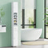 Artiss Bathroom Storage Cabinet 180cm Tall Slim Floor Cupboard Toilet Narrow Linen Tower-Furniture > Bathroom > Bathroom Cabinets, Cupboards & Storage-PEROZ Accessories