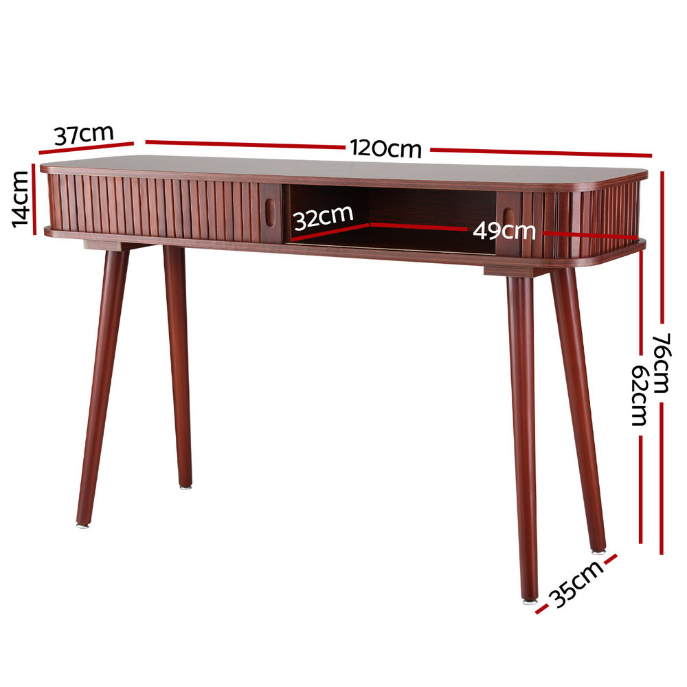 Artiss Console Table 2 Drawers 120CM-Furniture > Living Room-PEROZ Accessories