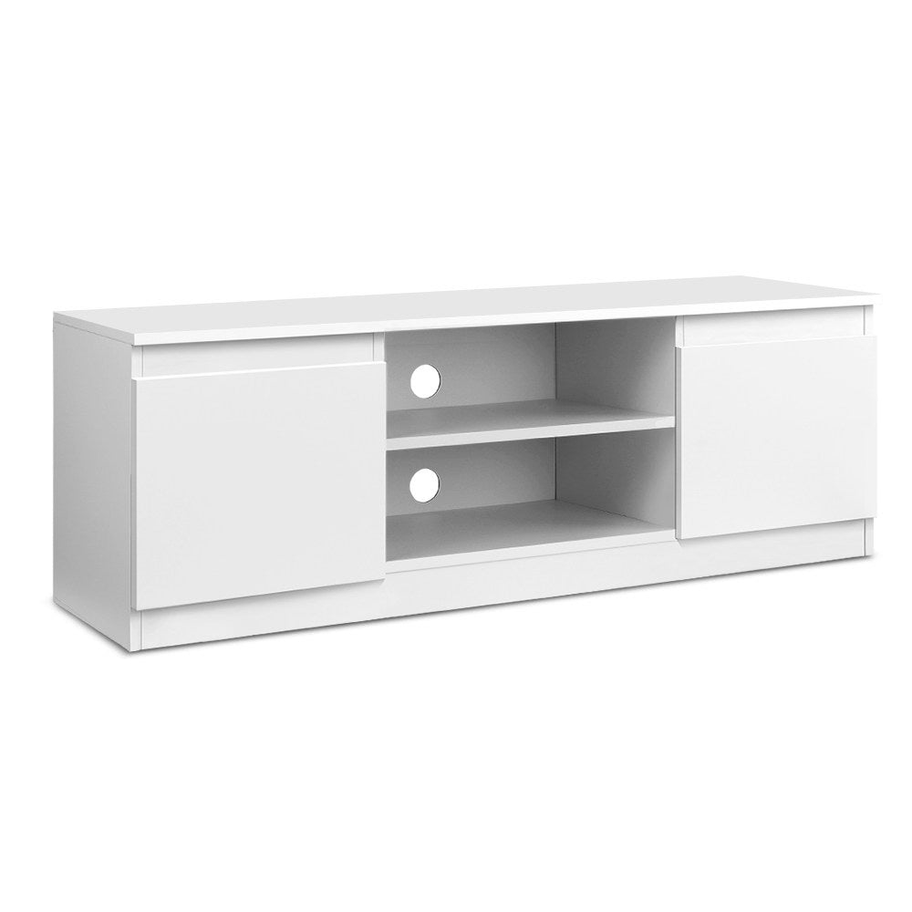 Artiss TV Entertainment Unit - White-Entertainment Units-PEROZ Accessories
