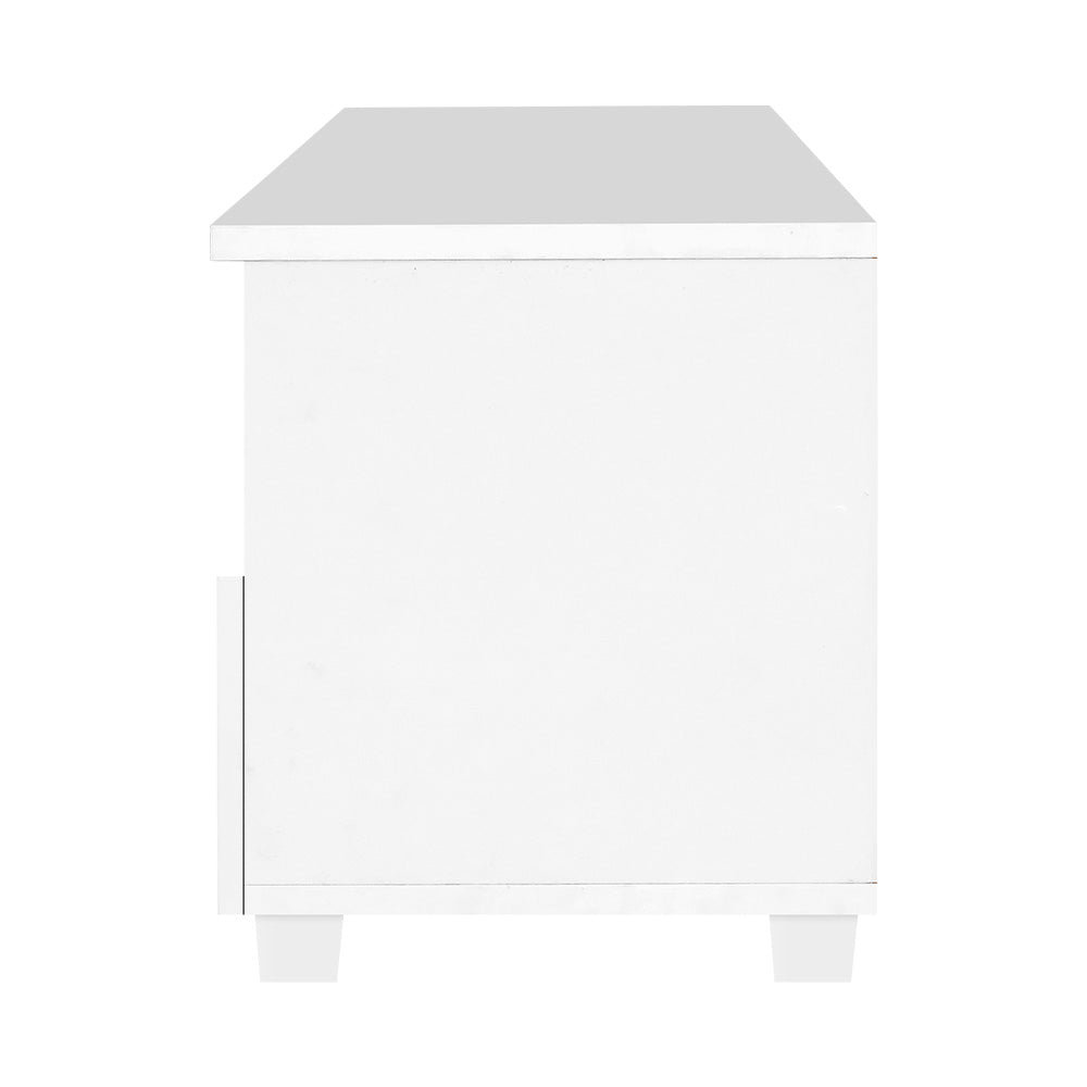 Artiss TV Stand Entertainment Unit with Drawers - White-Entertainment Units-PEROZ Accessories