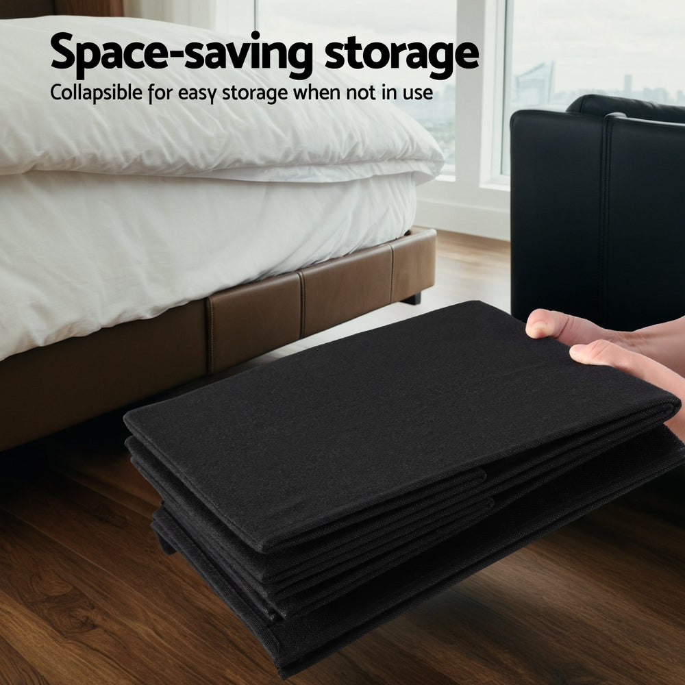 Keezi Large Toy Box Chest Storage with Flip-Top Lid Foldable Organizer Bins-Baby & Kids > Kid&