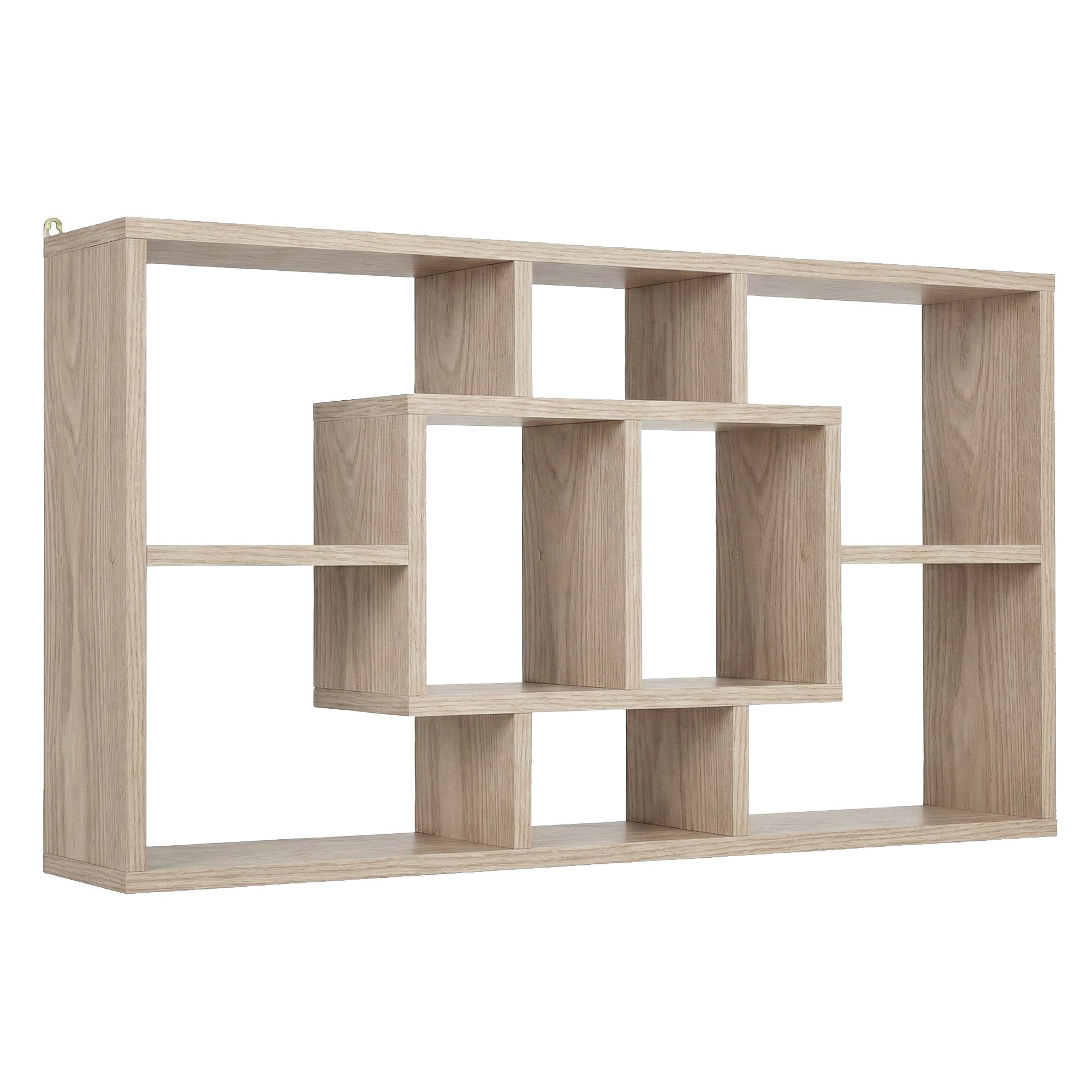 Artiss Floating Wall Shelves Bookshelf Wood-Furniture > Living Room > Bookcases & Shelves-PEROZ Accessories