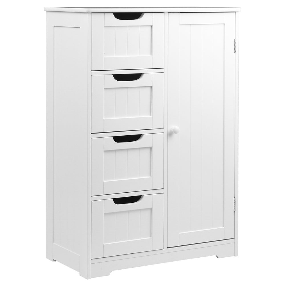 Artiss Bathroom Cabinet Storage Drawers White-Bathroom Storage-PEROZ Accessories