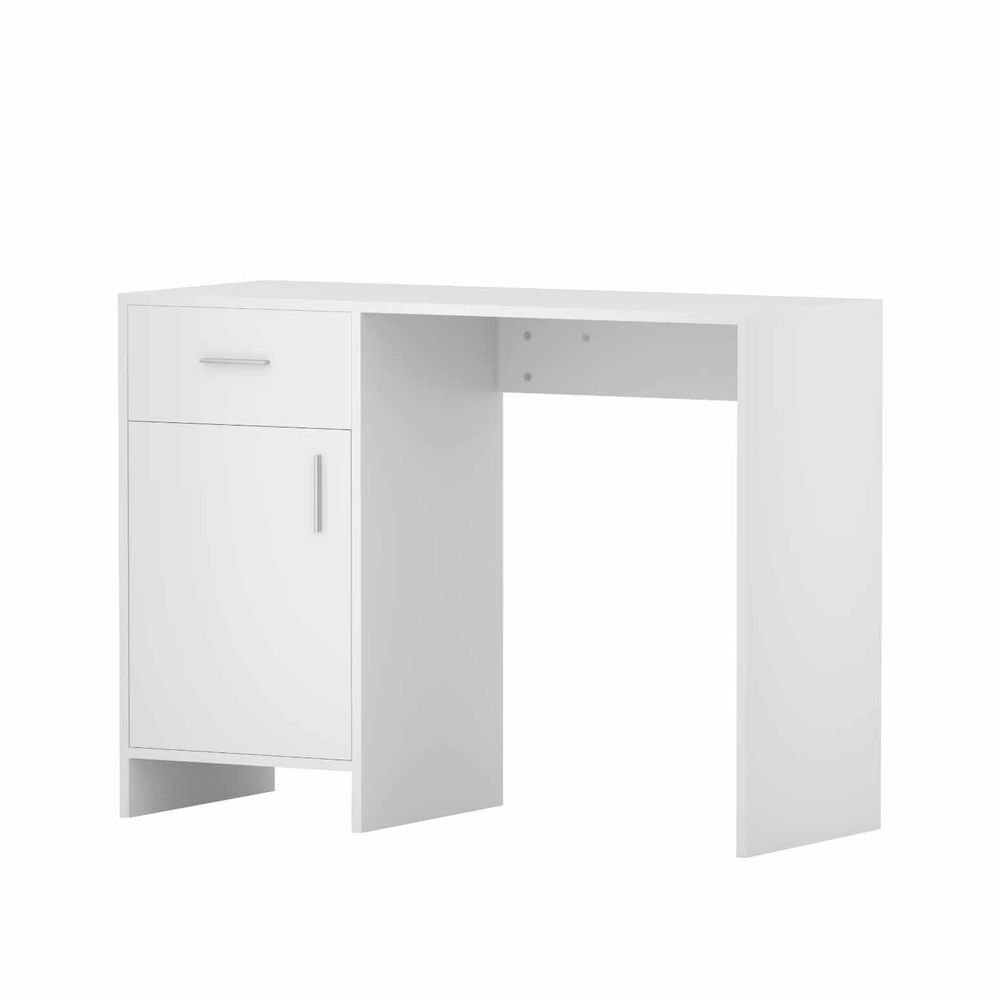 Artiss Computer Desk Drawer Cabinet White 100CM-Office Desks-PEROZ Accessories