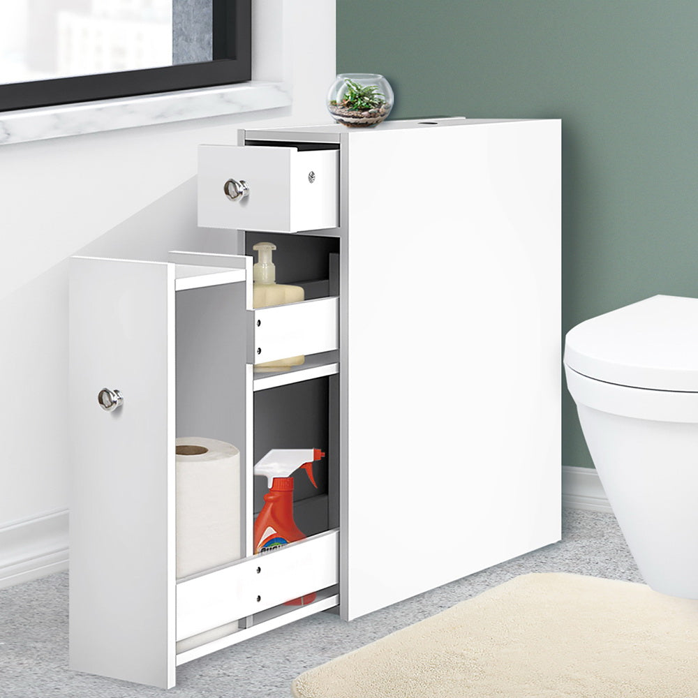 Artiss Bathroom Storage Cabinet Tissue Holder-Bathroom Storage-PEROZ Accessories