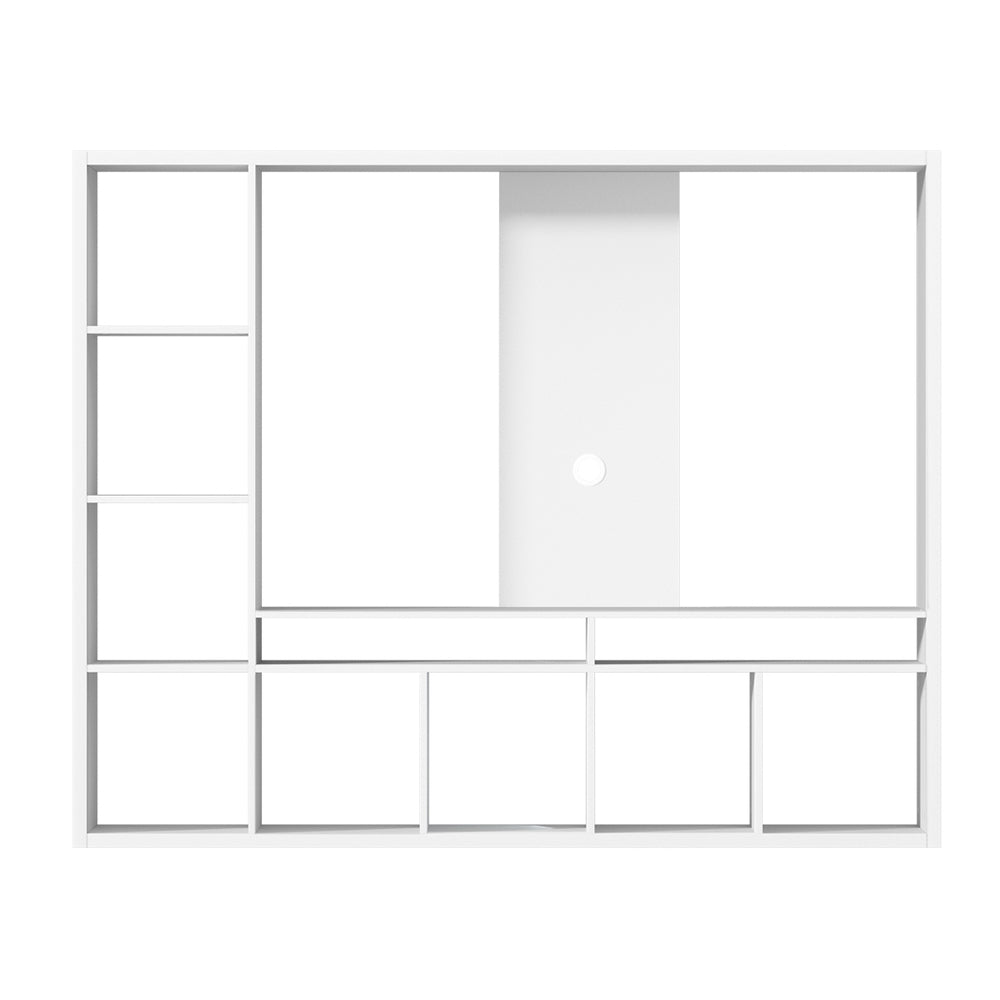 Artiss Entertainment Center Unit TV Stand TV Cabinet Open Shelves 183CM White-Furniture > Living Room-PEROZ Accessories
