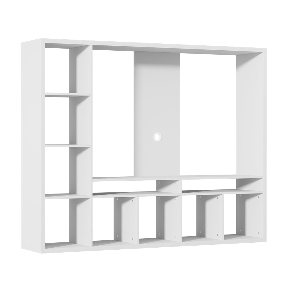 Artiss Entertainment Center Unit TV Stand TV Cabinet Open Shelves 183CM White-Furniture > Living Room-PEROZ Accessories