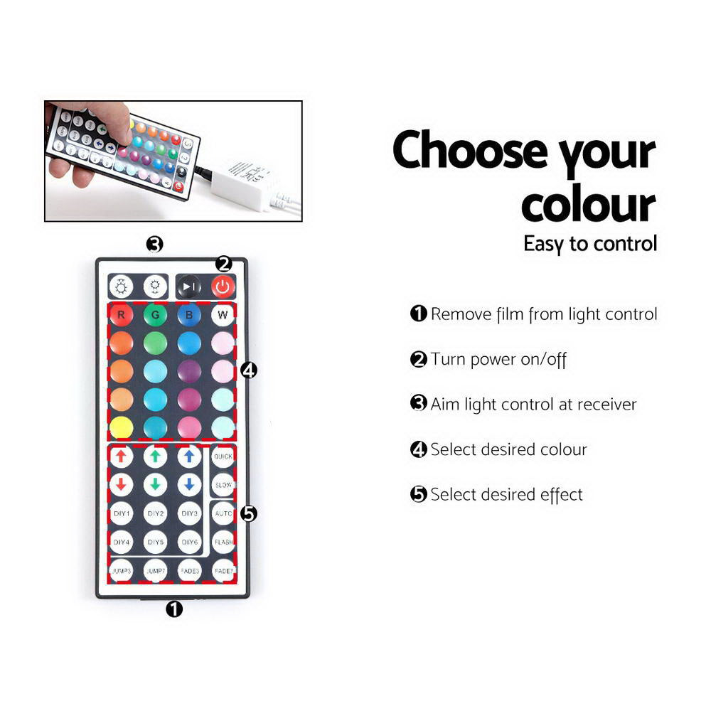 Artiss Entertainment Unit TV Cabinet LED 160cm White Anna-Entertainment Units-PEROZ Accessories