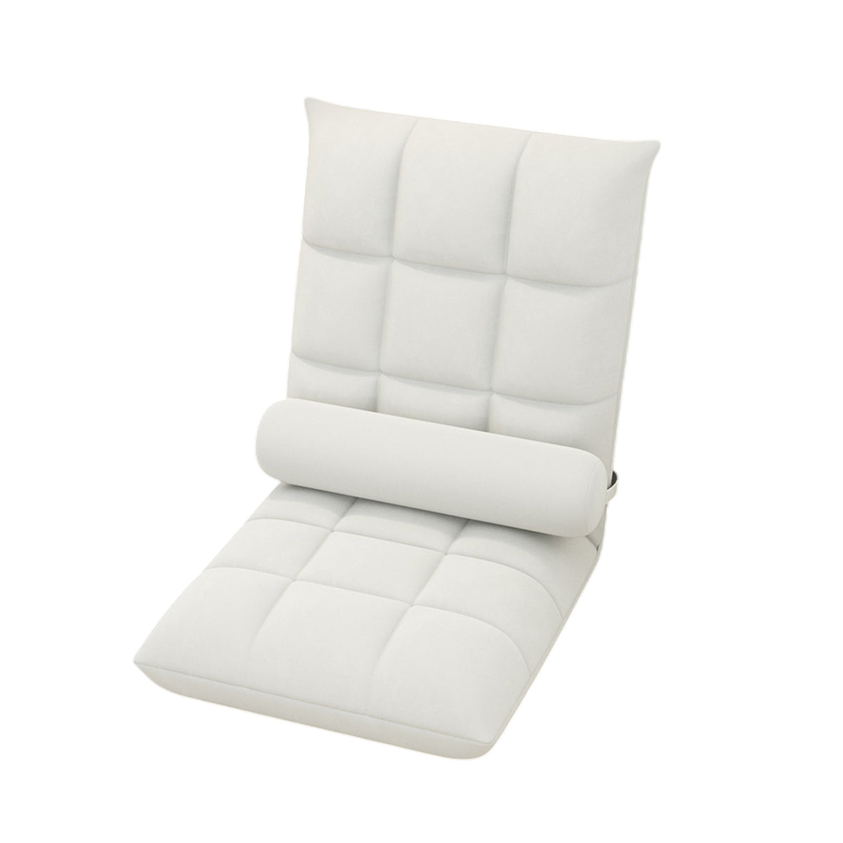 Artiss Floor Lounge Sofa Bed Chair with Lumbar Pillow Folding Adjustable Cushion - Cyan-Furniture > Sofas > Sofas & Sofa Beds-PEROZ Accessories