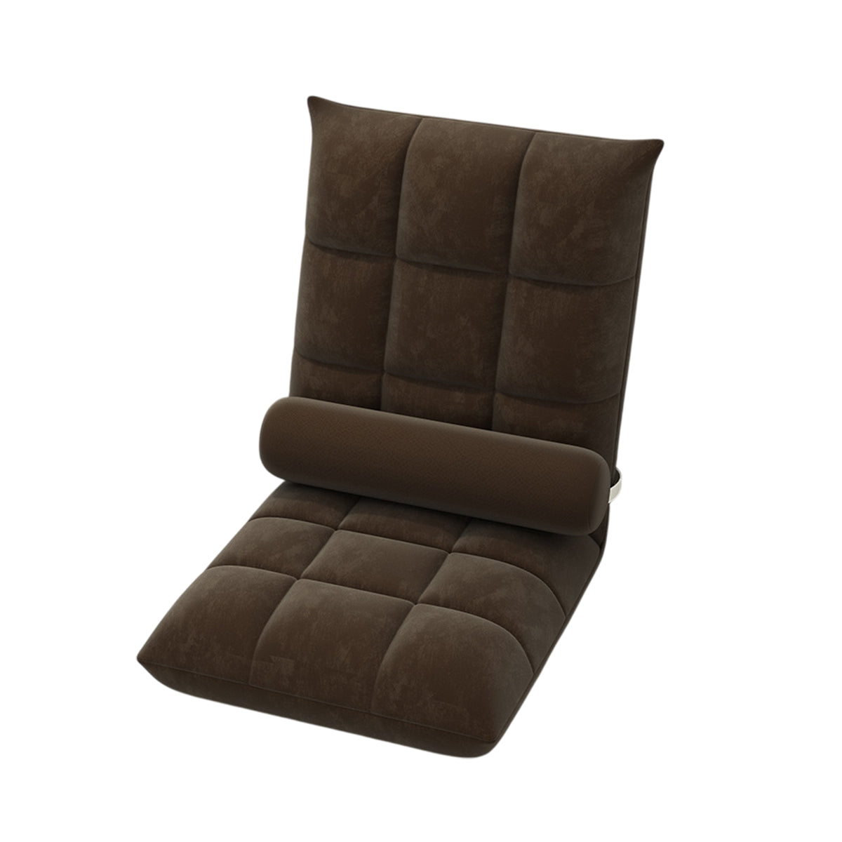 Artiss Floor Lounge Sofa Bed Chair with Lumbar Pillow Folding Adjustable Cushion - Cyan-Furniture > Sofas > Sofas & Sofa Beds-PEROZ Accessories