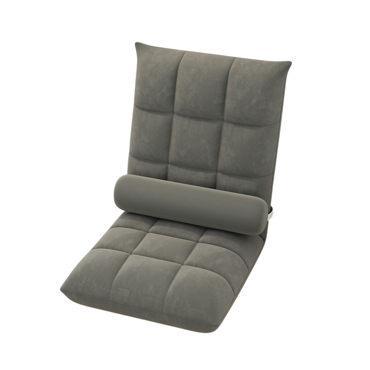 Artiss Floor Lounge Sofa Bed Chair with Lumbar Pillow Folding Adjustable Cushion - Cyan-Furniture > Sofas > Sofas & Sofa Beds-PEROZ Accessories