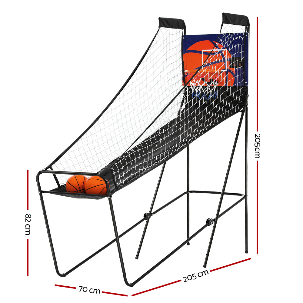Arcade Basketball Game Hoop LED Electronic Scorer Single Shot Indoor Kid Adult-Gift & Novelty > Games-PEROZ Accessories