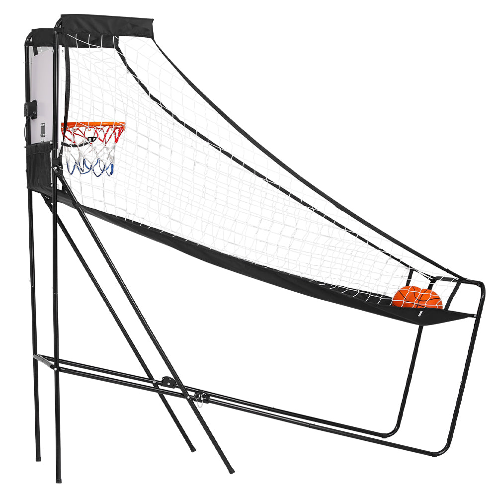 Arcade Basketball Game Hoop LED Electronic Scorer Single Shot Indoor Kid Adult-Gift & Novelty > Games-PEROZ Accessories