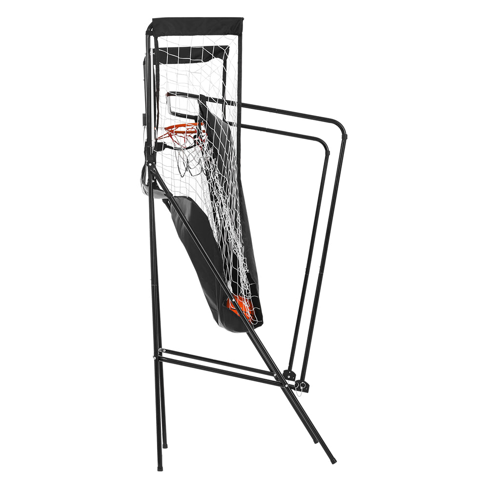 Arcade Basketball Game Hoop LED Electronic Scorer Single Shot Indoor Kid Adult-Gift & Novelty > Games-PEROZ Accessories