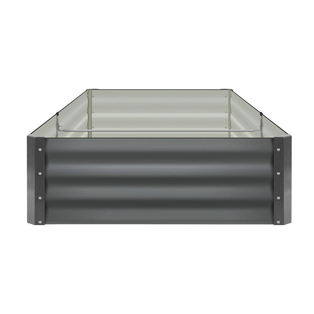 Livsip 150 x 90 x 30cm Garden Bed Galvanised Steel Raised Garden Bed 4pcs-Garden Beds-PEROZ Accessories