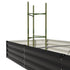 Livsip Garden Bed 290x90x30cm Planter Stand Box Galvanise-Garden Bed-PEROZ Accessories