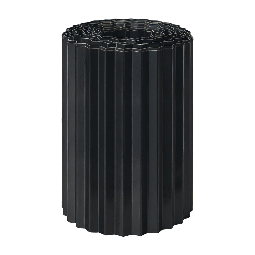 Livsip Garden Edging 10mx30cm Lawn Edge Border Fence Steel Black-Garden Bed-PEROZ Accessories