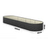 Livsip Raised Garden Bed 320cmX80cmX56cm Galvanised Steel Garden Bed 4pcs-Garden Beds-PEROZ Accessories