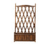 Livsip 2pc Wooden Raised Garden Bed with Trellis 64 x 28.5 x 115cm Garden Bed Standing Flower Vegetable Planter-Garden Beds-PEROZ Accessories