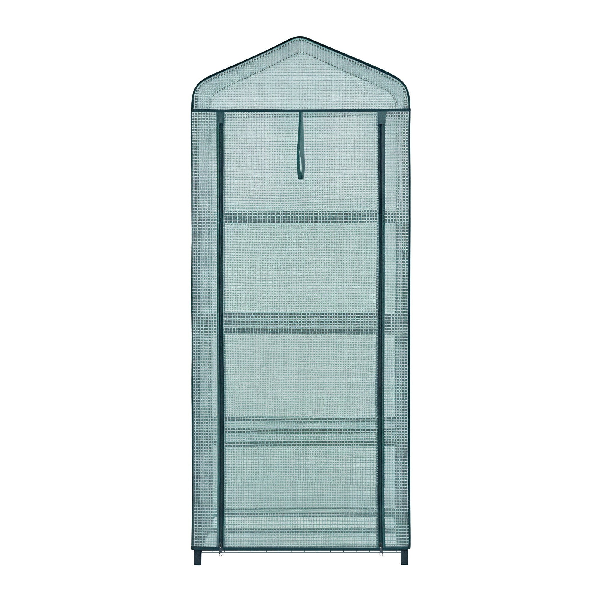 Green Fingers Greenhouse 4 Tiers Mini Green House Garden Bed 1.6x0.7x0.5M-Home & Garden > Greenhouses > Greenhouses & Accessories-PEROZ Accessories
