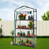 Green Fingers Greenhouse 4 Tiers Mini Green House Garden Bed Planter Box 1.6x0.7x0.5M-Home & Garden > Green Houses-PEROZ Accessories