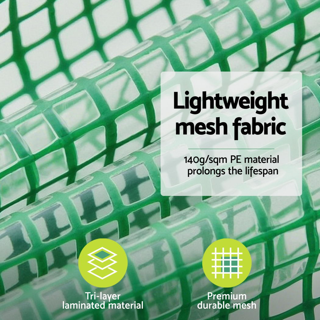 Green Fingers Mini Greenhouse 240x90x90cm Steel Frame PE Cover Outdoor Shelter-Home & Garden > Greenhouses > Greenhouses & Accessories-PEROZ Accessories