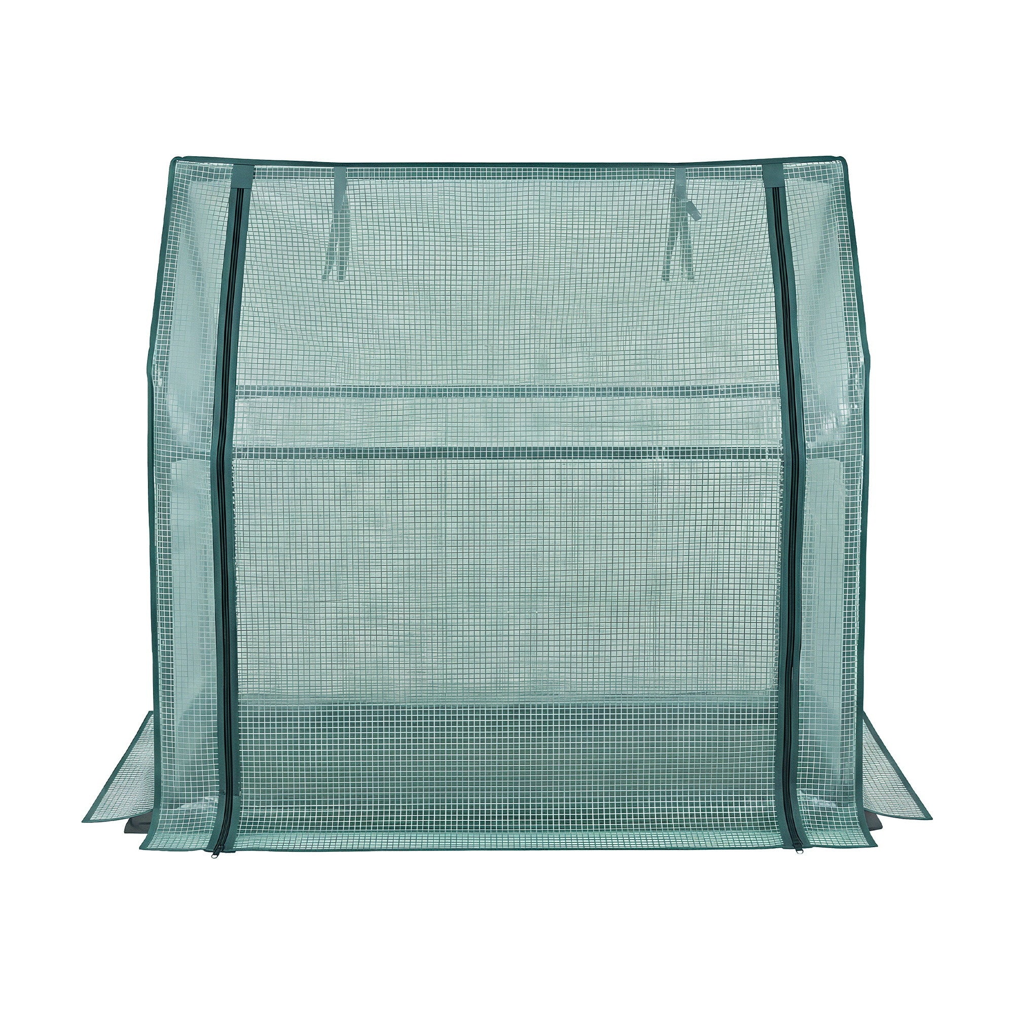 Green Fingers Mini Greenhouse 91x46x84cm Steel Frame PE Cover Outdoor Shelter-Home & Garden > Greenhouses > Greenhouses & Accessories-PEROZ Accessories
