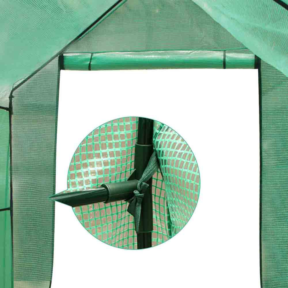Green Fingers Greenhouse 3.5x2x2M Walk in Green House Tunnel Plant Garden Shed-Home & Garden > Green Houses-PEROZ Accessories