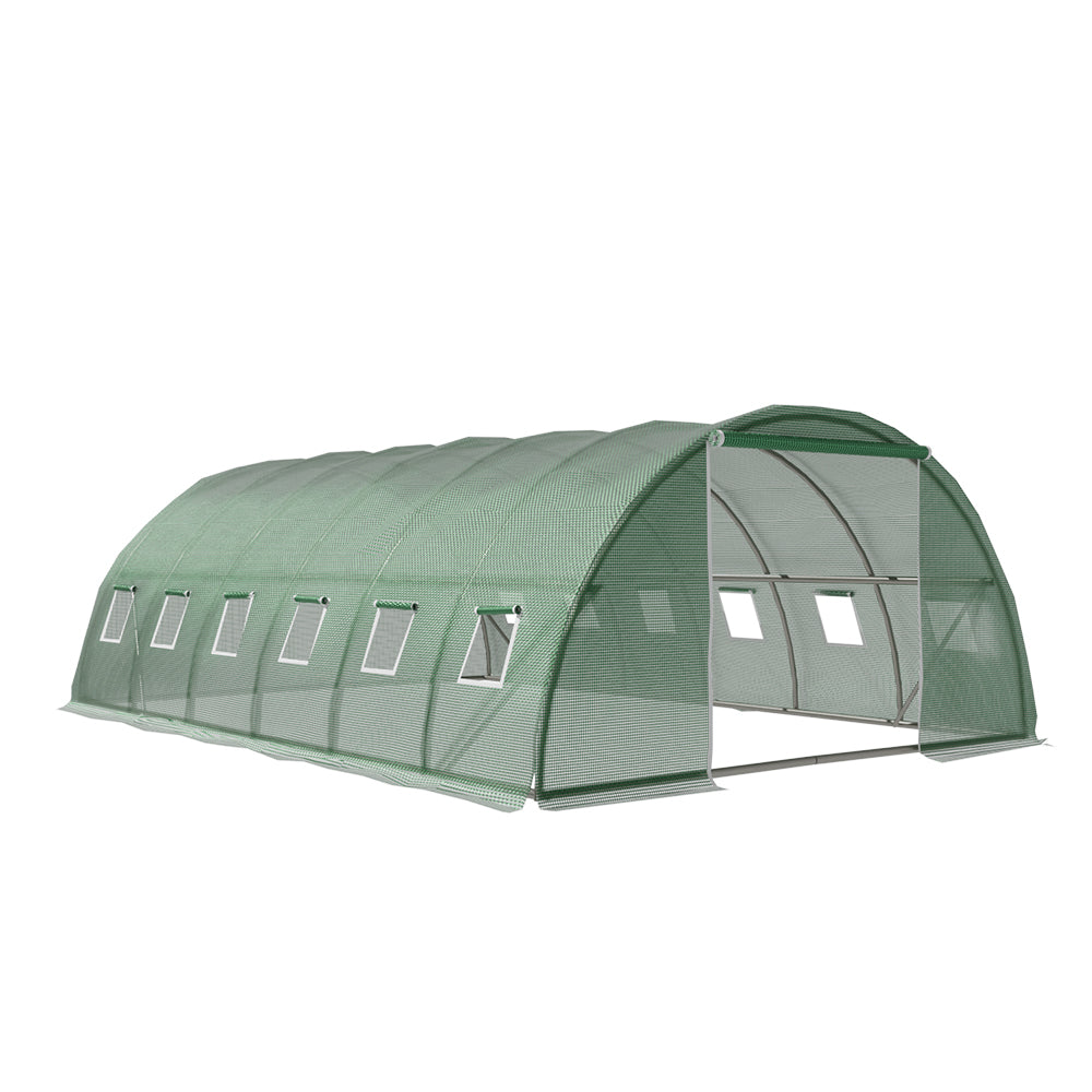 Green Fingers Greenhouse 6x4x2M Walk in Green House Tunnel Plant Garden Shed Dome-Home & Garden > Green Houses-PEROZ Accessories