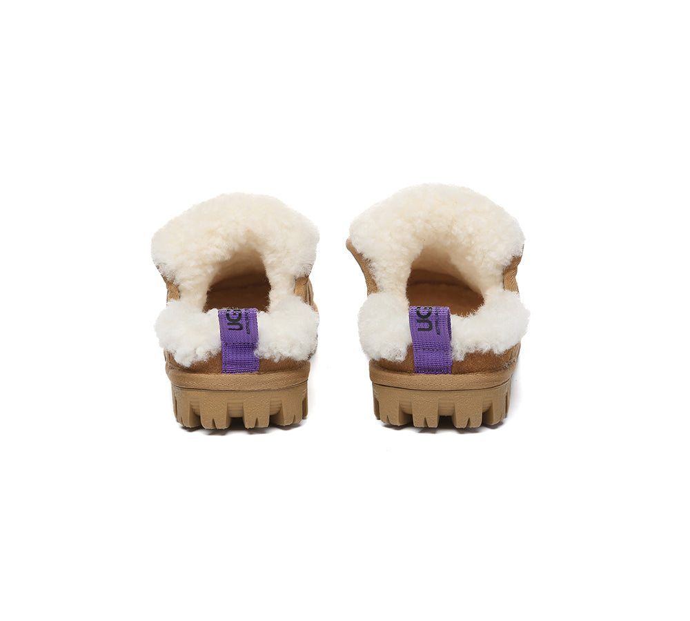 AUSTRALIAN SHEPHERD® UGG Slippers Sheepskin Wool Theia-PEROZ Accessories