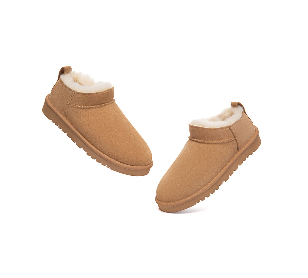 AUSTRALIAN SHEPHERD UGG Boots Sheepskin Wool Low Cut Ankle Lune