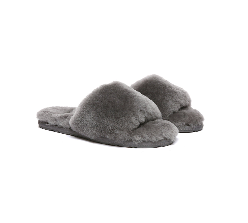 EVERAU® UGG Women Fluffy Slides Nala-PEROZ Accessories