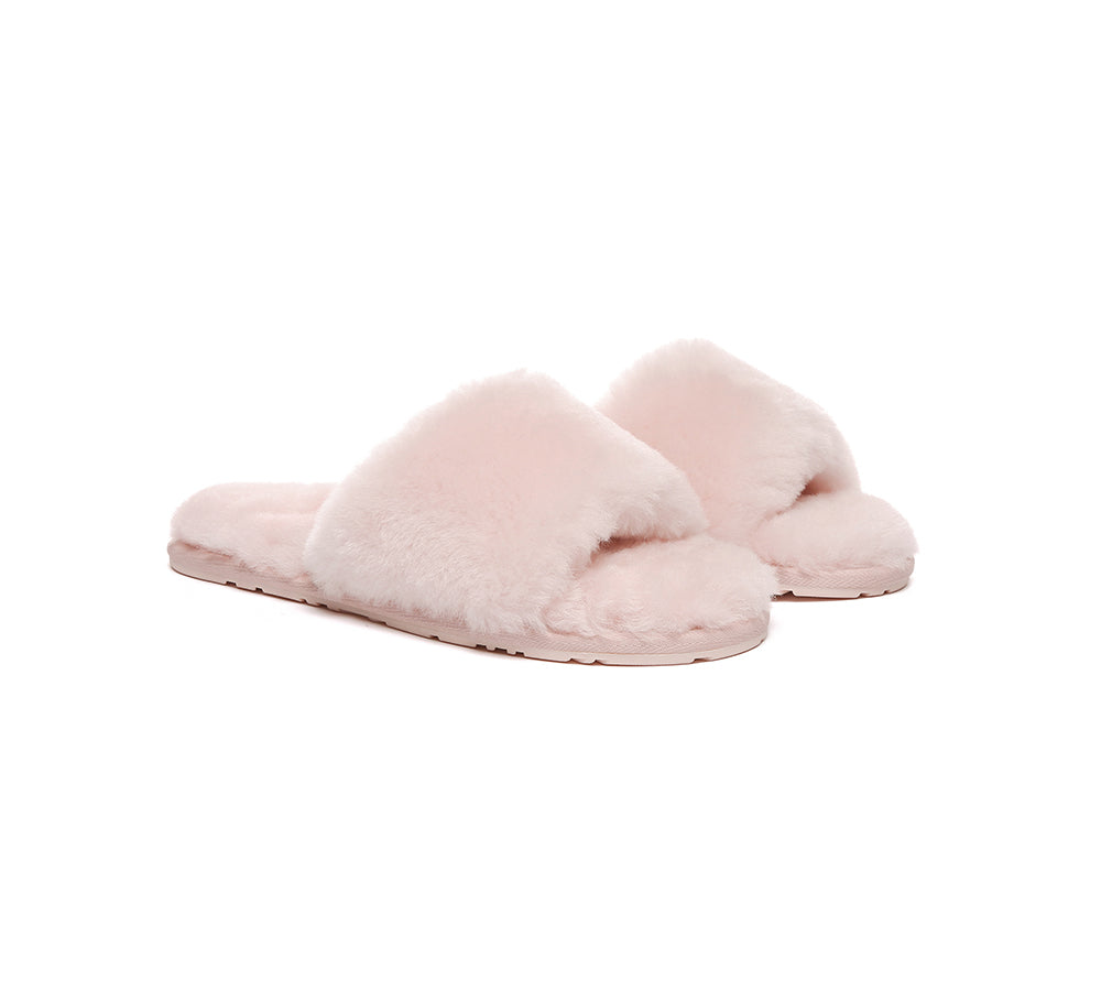 EVERAU® UGG Women Fluffy Slides Nala-PEROZ Accessories