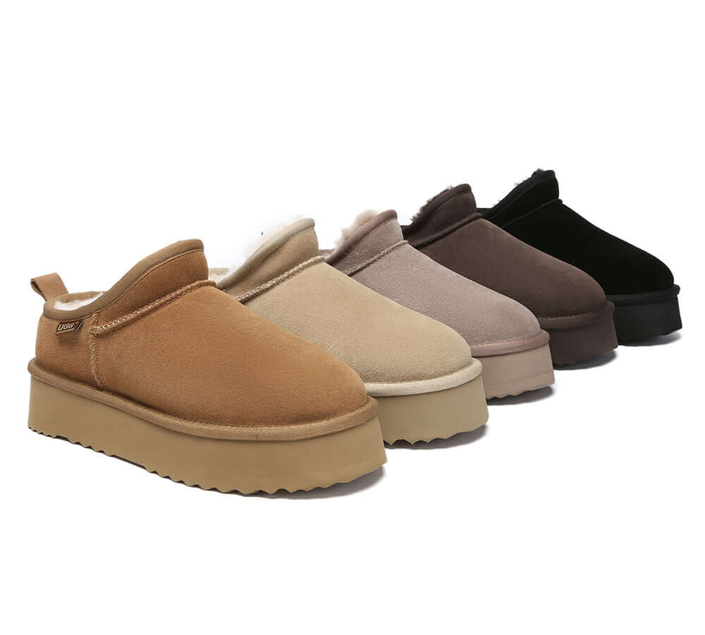 AUSTRALIAN SHEPHERD® UGG Boots Low Cut Ankle Classic Platform Nano-PEROZ Accessories