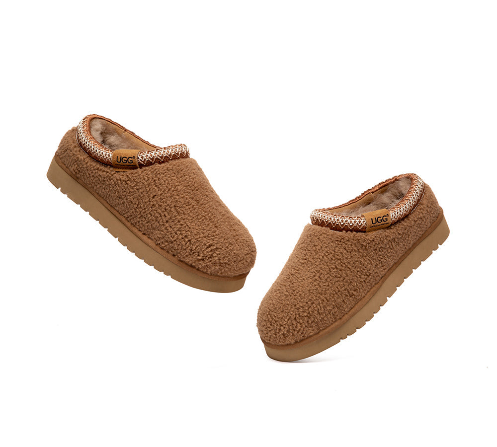 AUSTRALIAN SHEPHERD UGG Slippers Sheepskin Wool Ankle Tayla