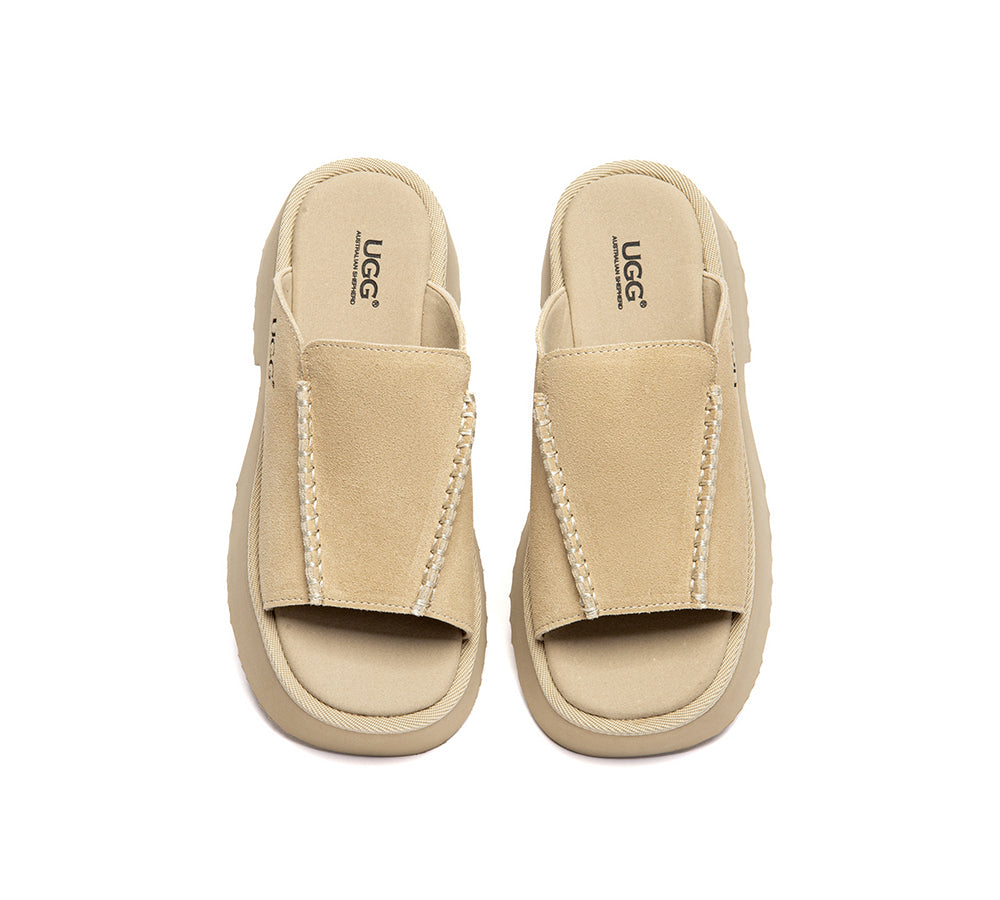 AUSTRALIAN SHEPHERD Women Chunky Platform Sandals Haive