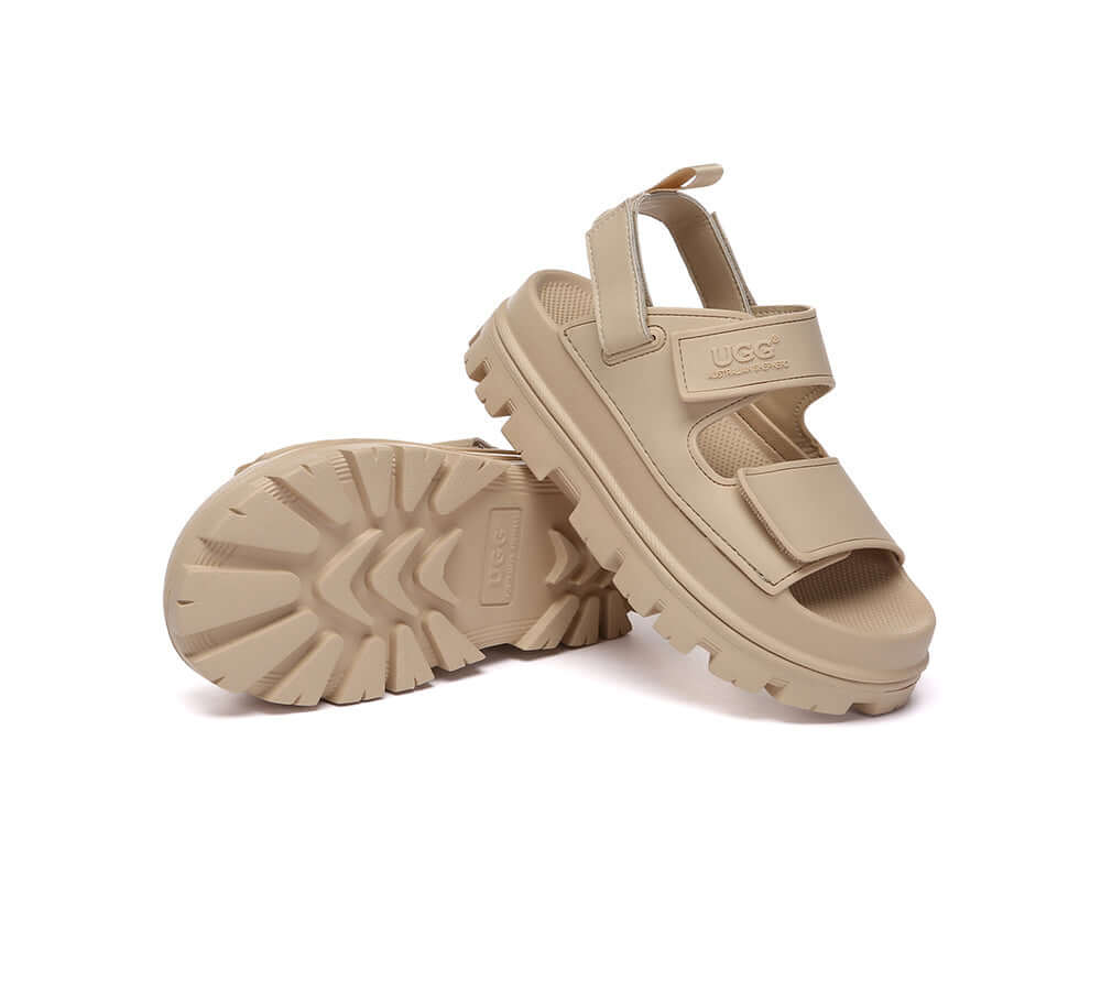 AUSTRALIAN SHEPHERD® Women Adjustable Strap Slingback Chunky Platform Sandals Beatia-PEROZ Accessories