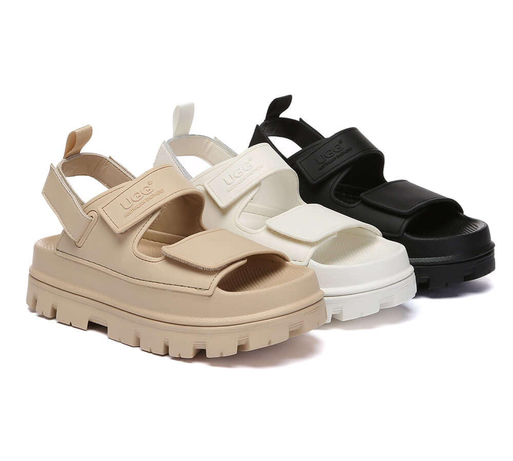 AUSTRALIAN SHEPHERD® Women Adjustable Strap Slingback Chunky Platform Sandals Beatia-PEROZ Accessories