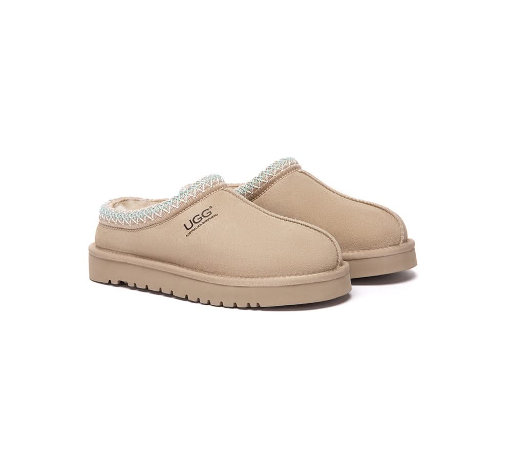 AUSTRALIAN SHEPHERD UGG Slippers Sheepskin Wool Ankle Multi-color Tazzy Tay