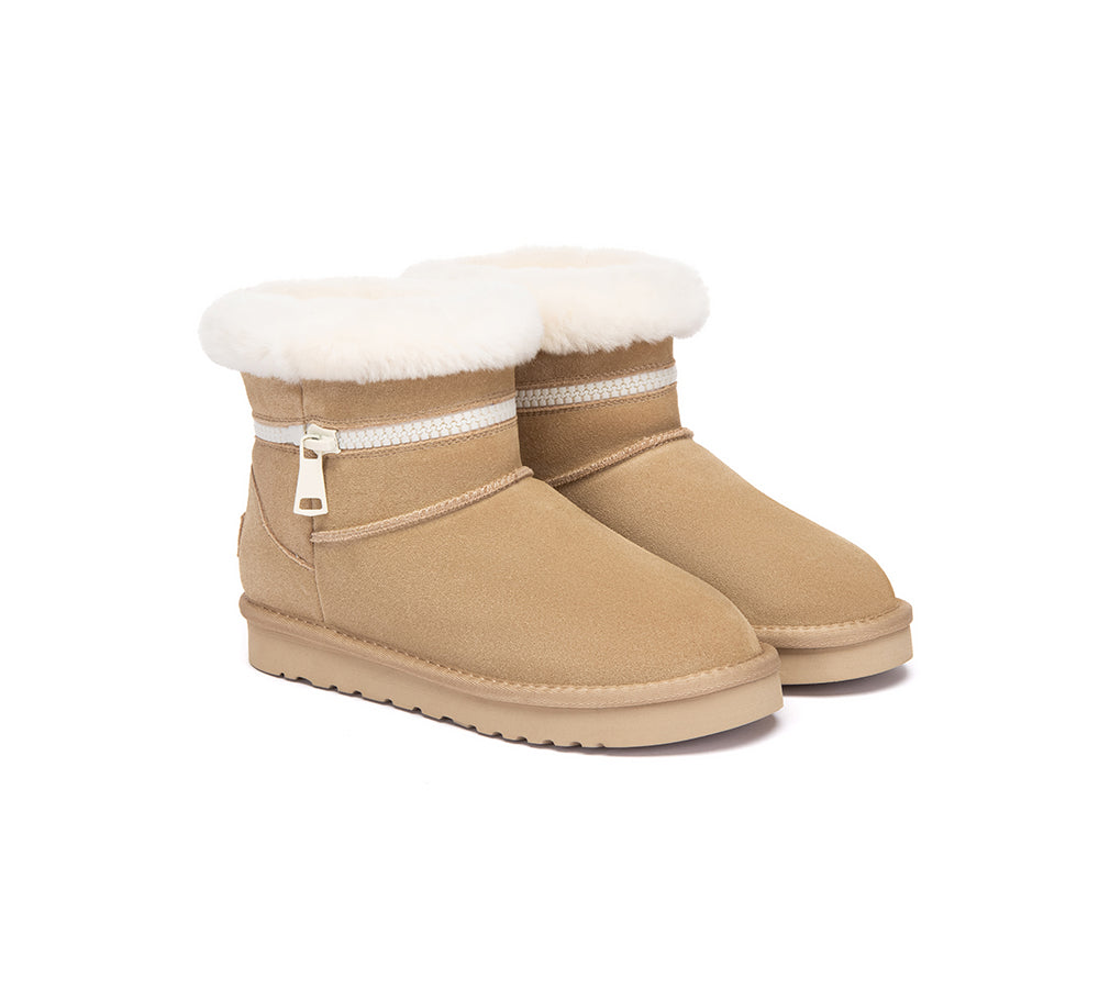 AUSTRALIAN SHEPHERD UGG Boots Sheepskin Wool Shearling Ankle Lienn