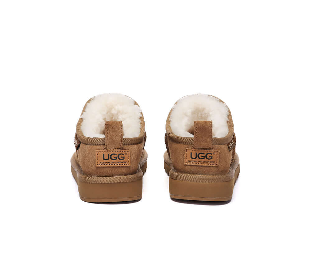AUSTRALIAN SHEPHERD® UGG Boots Sheepskin Wool Low Cut Ankle Mini Classic Nano-PEROZ Accessories