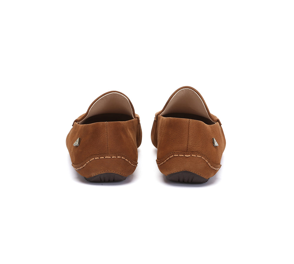 EVERAU Men Suede Leather Casual Summer Moccasins Morris