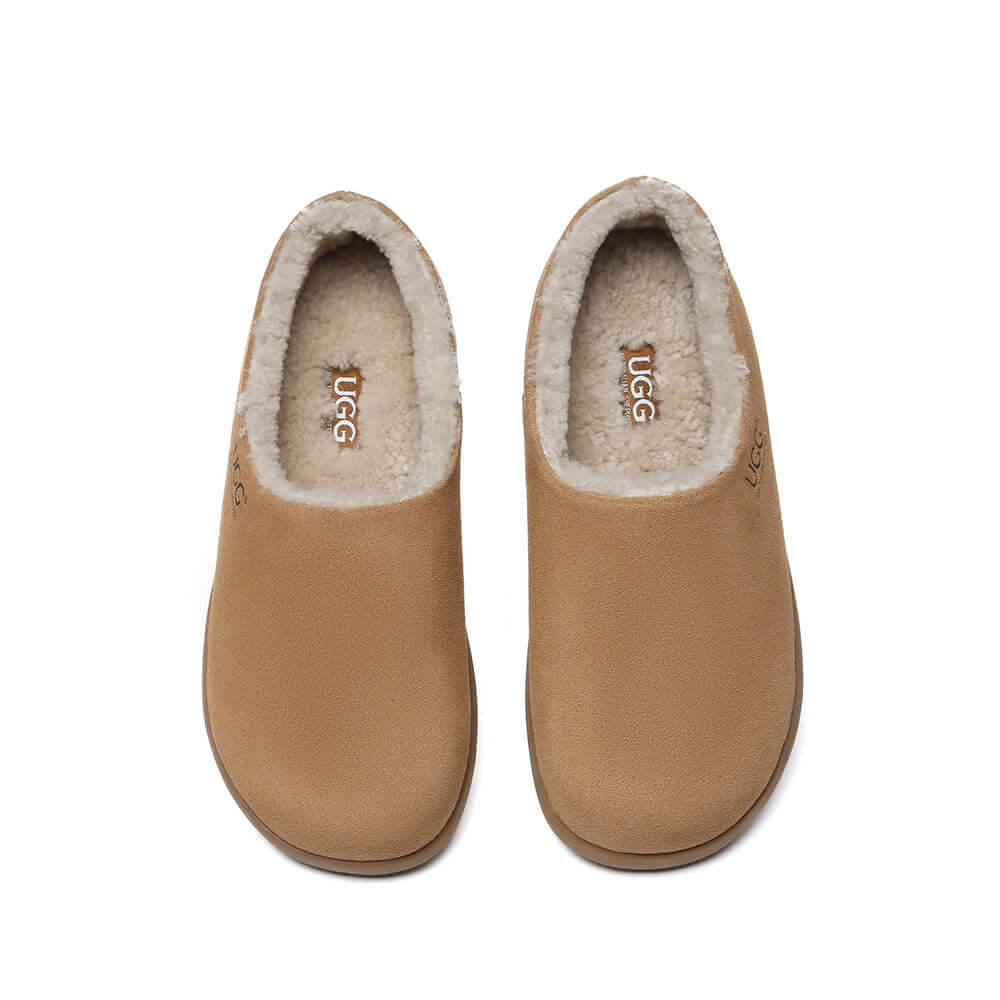 AUSTRALIAN SHEPHERD® UGG Slippers Sheepskin Wool Ankle Clog Brett-PEROZ Accessories