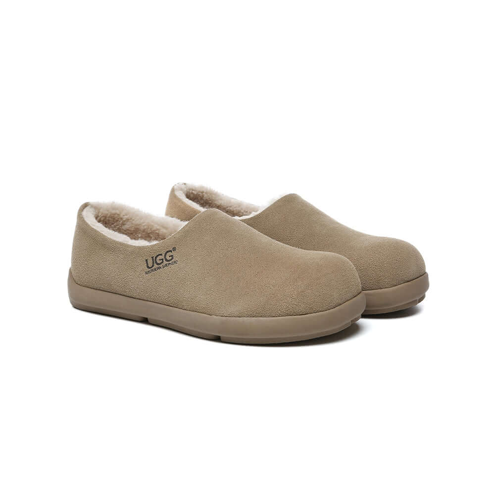 AUSTRALIAN SHEPHERD® UGG Slippers Sheepskin Wool Ankle Clog Brett-PEROZ Accessories
