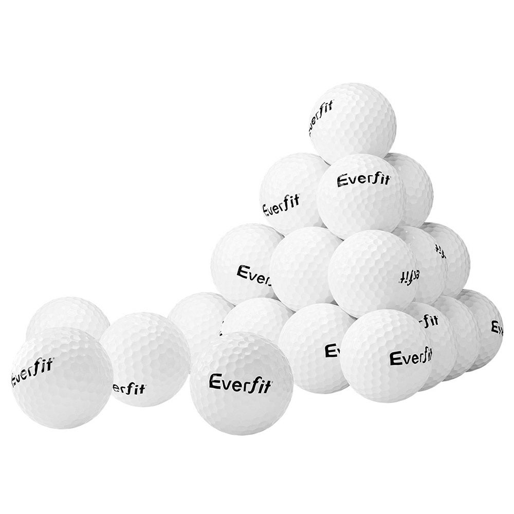 Everfit 24pcs Golf Ball Set Reusable Distance Golf Balls Practice Training-Sports & Fitness > Golf > Golf Training Aids-PEROZ Accessories