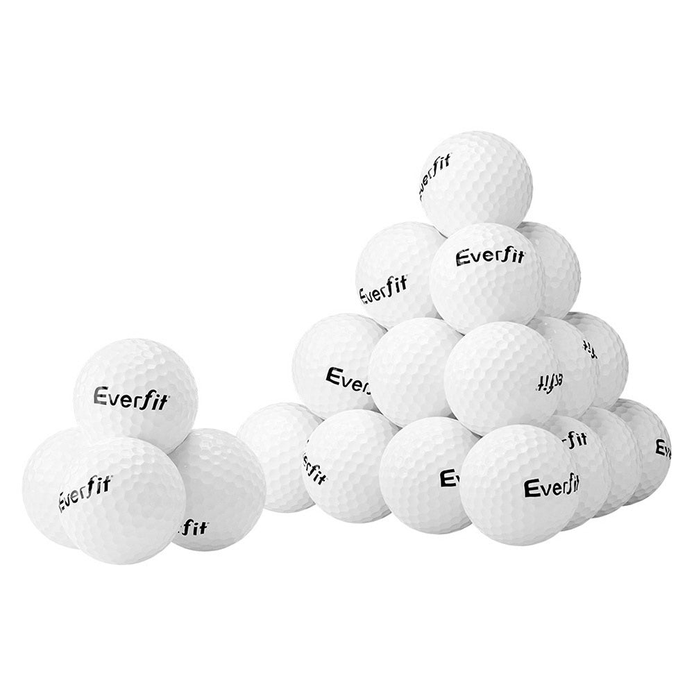 Everfit 24pcs Golf Ball Set Reusable Distance Golf Balls Practice Training-Sports & Fitness > Golf > Golf Training Aids-PEROZ Accessories